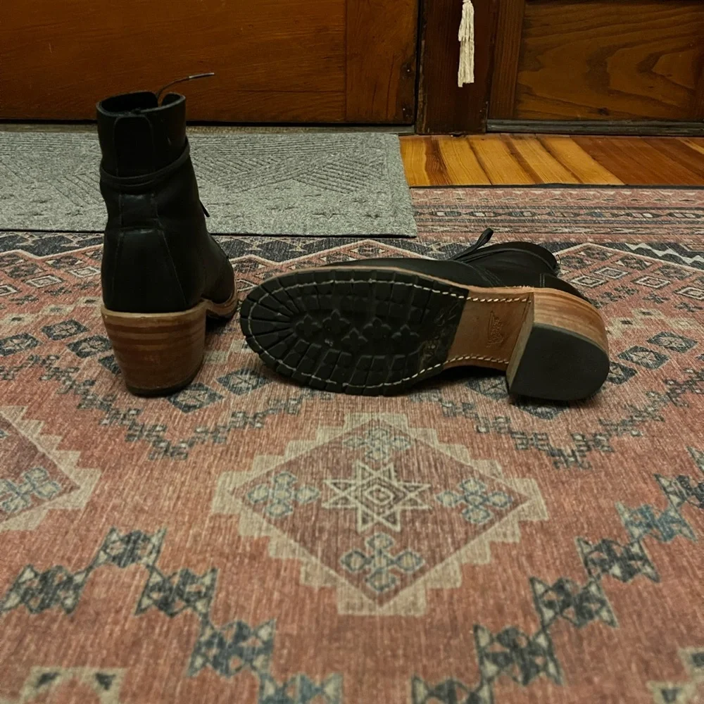 Black Red Wing Clara Boots - Picture 4 of 5